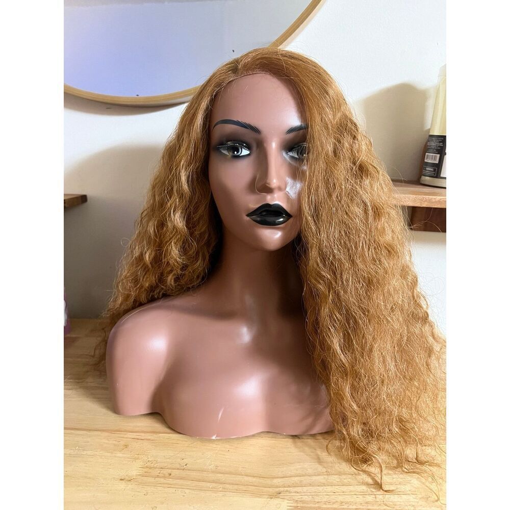 Curly lace front wig 20”